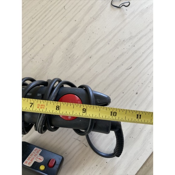 Chi Turbo GF1538 Black/Red Wired 35W Flat Iron Professional Hair Straightener - Picture 13 of 13